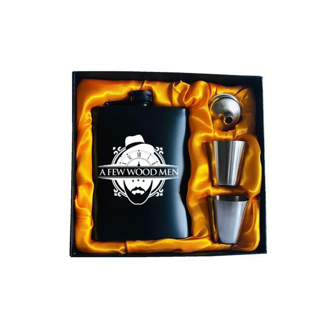 The Alvin Whiskey Flask - A Few Wood Men 