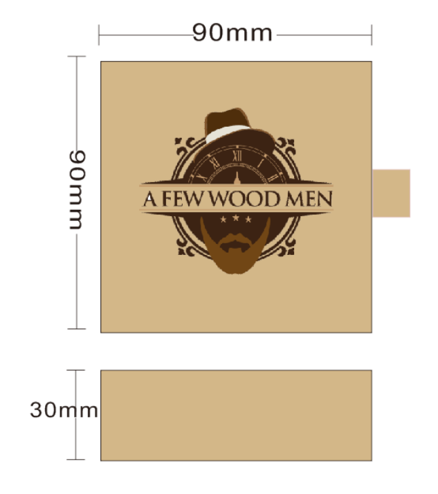 AFWM Bracelet box - A Few Wood Men 