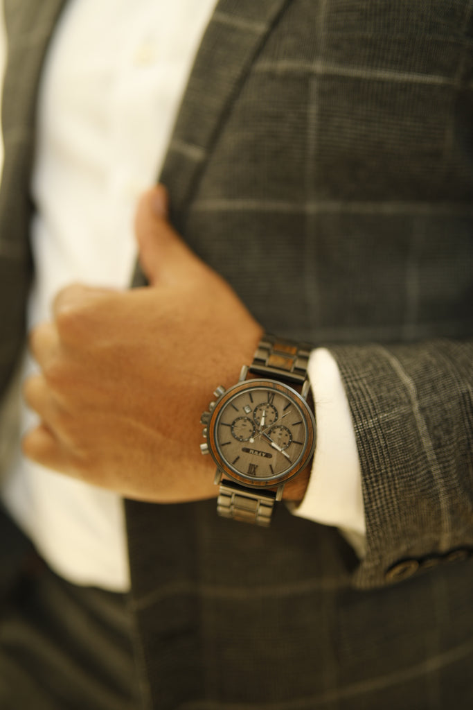 The Robert Timepiece in a Suit