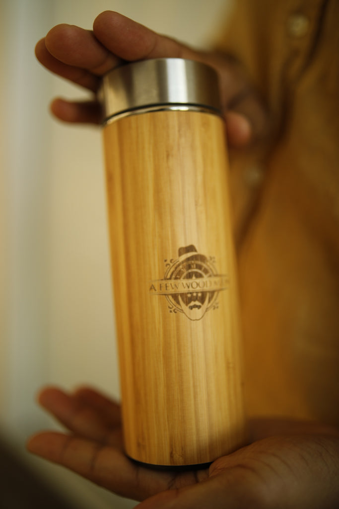 The LaBryant Bamboo Flask - A Few Wood Men 