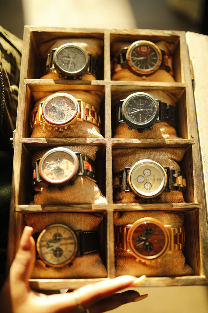 The Ronald and Ernie Antique Watch Case - A Few Wood Men 