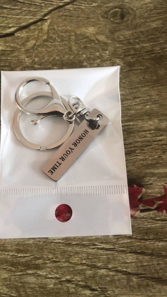 Keychain Silver - A Few Wood Men 