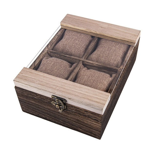 The Ronald and Ernie Antique Watch Case - A Few Wood Men 