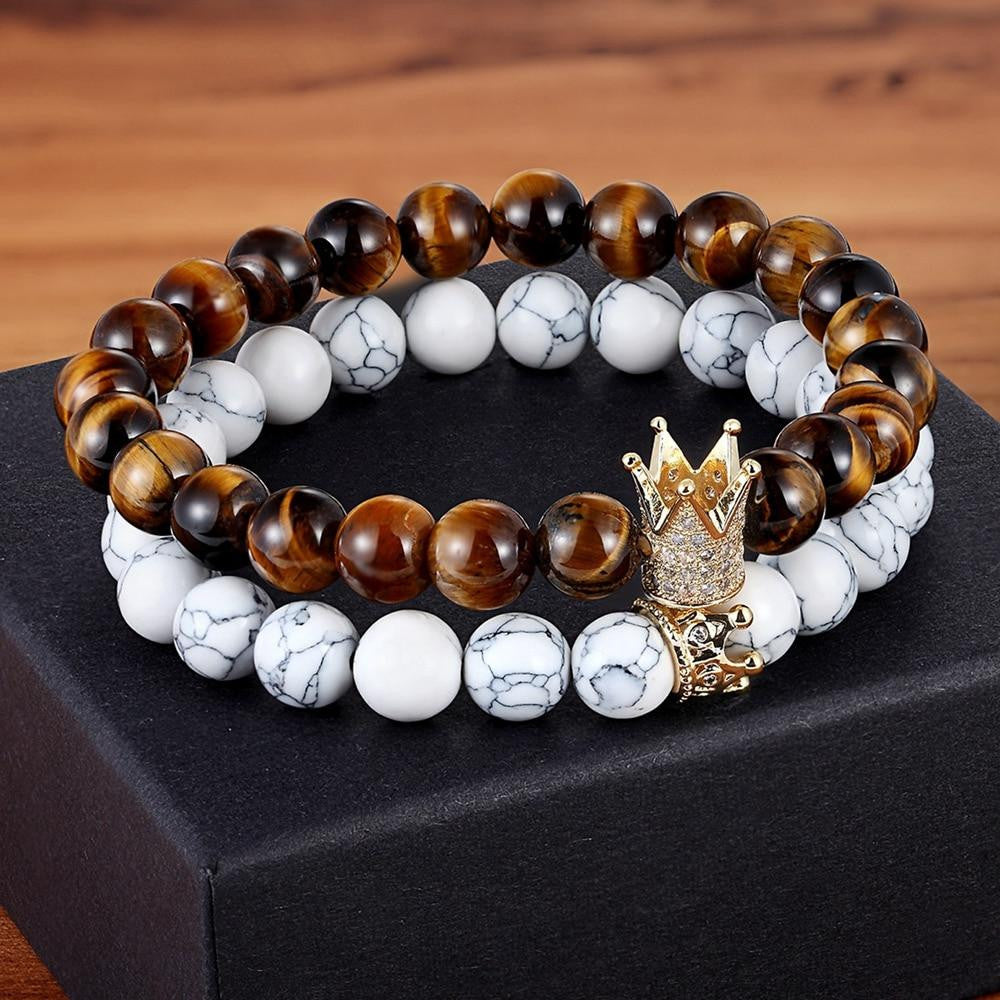 The Brice Bracelet Set - A Few Wood Men 